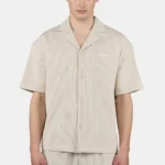 Troy Plissee Summer Shirt Light Beige