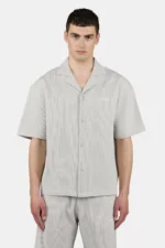 Troy Plissee Summer Shirt Pure Grey