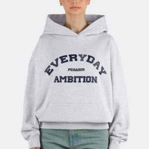 Tulia Oversized Hoodie Heather Grey