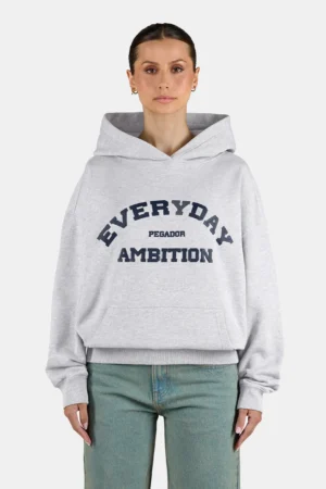 Tulia Oversized Hoodie Heather Grey