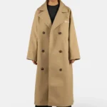 Valencia Raglan Coat Sand