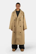 Valencia Raglan Coat Sand