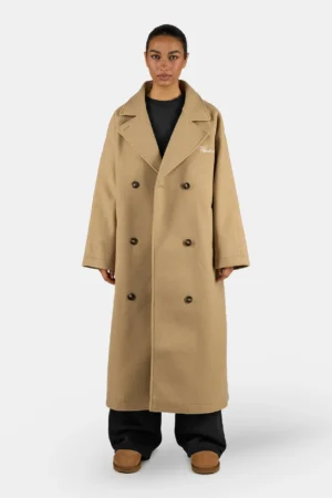 Valencia Raglan Coat Sand