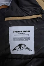 Valera Crushed Oversized Puffer Jacket Sand