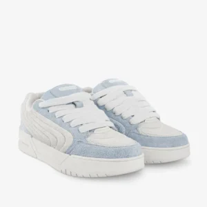 Venice Skate Low Suede Cream Cloud Blue