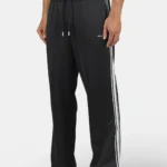 Viro Wide Track Pants Black