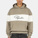 Volos Oversized Hoodie Washed Flint Grey