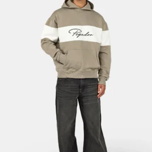 Volos Oversized Hoodie Washed Flint Grey