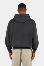 Yanfer Oversized Hoodie Vintage Black