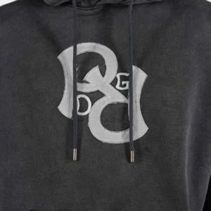 Yanfer Oversized Hoodie Vintage Black