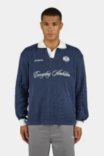 Yemo Regular Longsleeve Knit Trikot Indigo Navy