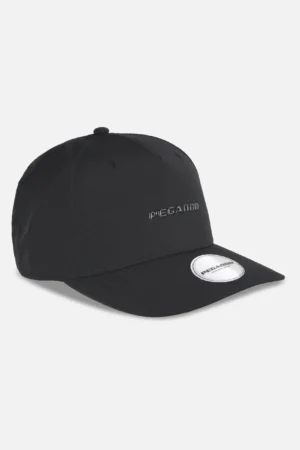 pegador-logo-crushed-nylon-black-cap