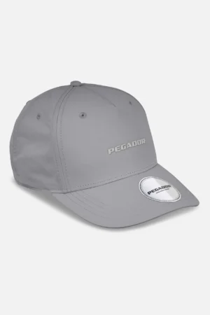 pegador-logo-crushed-nylon-cool-grey-cap
